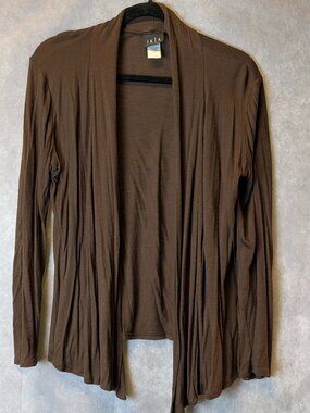 Chocolate Brown, Lightweight Cardigan
